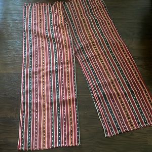 Native American Woven Pants.